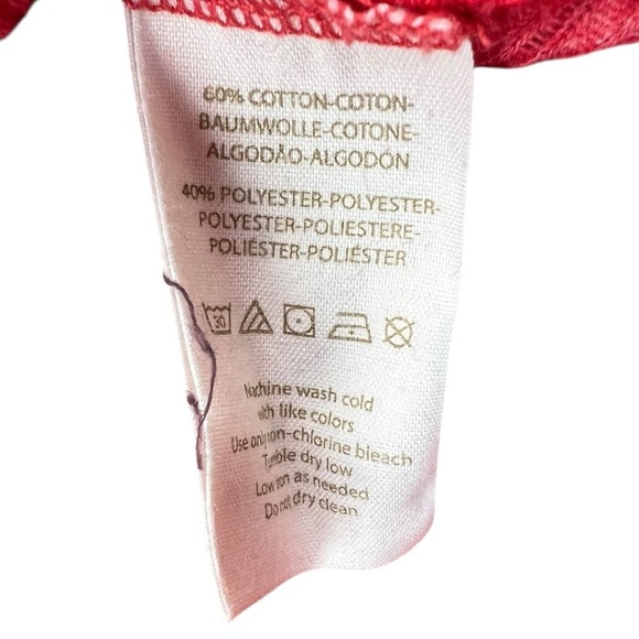 Free People We The Free Jailbreak Red Layering Top In Size S - Picture 6 of 6